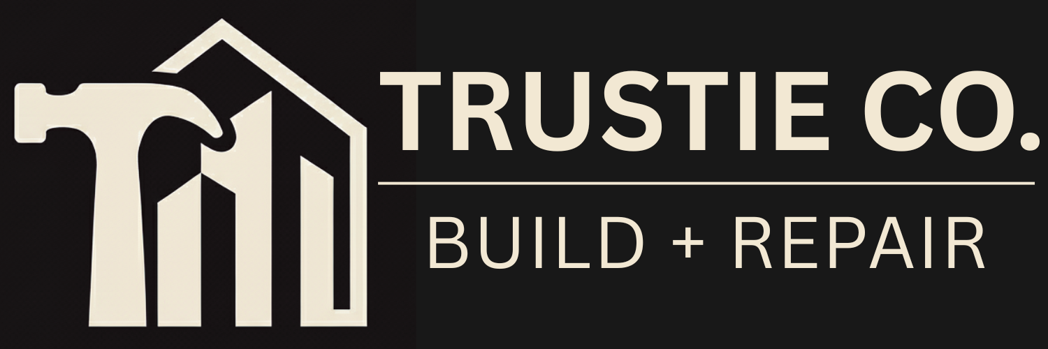 Trustie Co. Build + Repair Logo